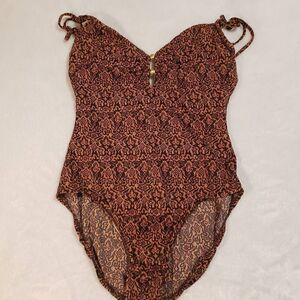 Vintage Cole Womens One piece Swimsuit